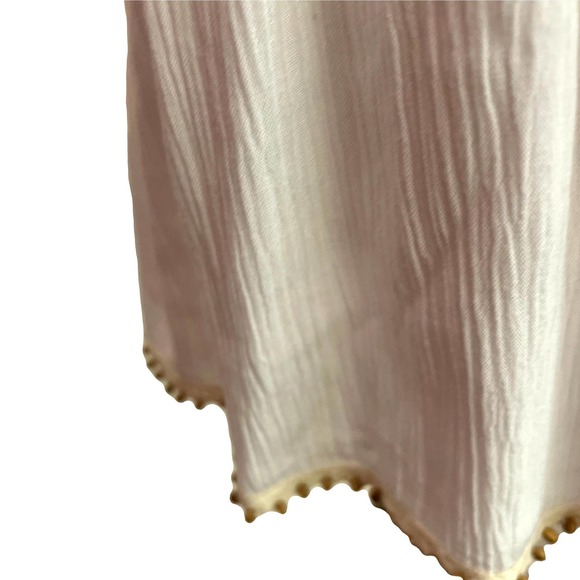 Tea Bags Los Angeles Brand White Crackle Texture Cover Up Dress XS EUC - Picture 6 of 12